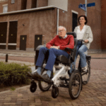Huka diaz Rolstoelfiets driewielfiets Huka rolstoelfiets Groenen Mobiliteit