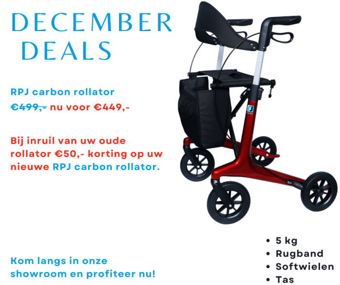 RPJ carbon rollator